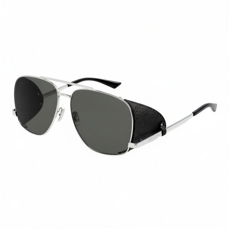 Okulary przeciwsłoneczne Saint Laurent SL 653 LEON LEATHER SPOLIER 001 59